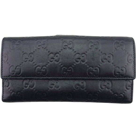 GUCCI Long Wallet Gucci Ma Leather Authentic USED - Picture 2 of 12